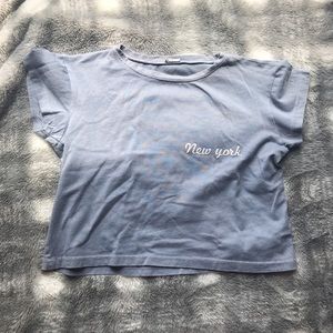 Brandy Melville “New York” crop top
